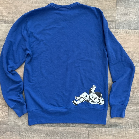 MTV x Wren + Glory Blue Patch Sweatshirt - Picture 5 of 8